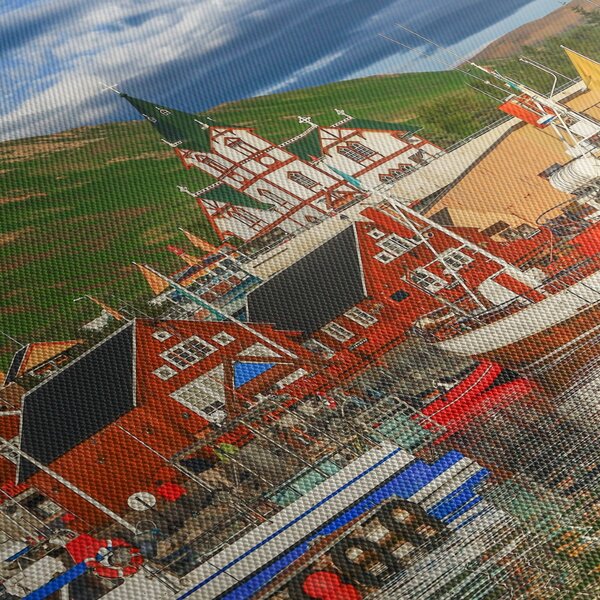 Kép - Húsavík (90x60 cm)
