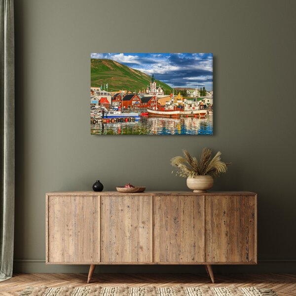 Kép - Húsavík (90x60 cm)