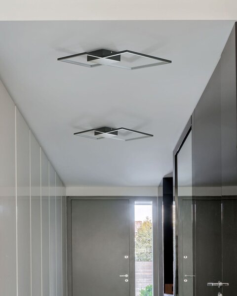 LED mennyezeti lámpa OKSU Fém Fekete