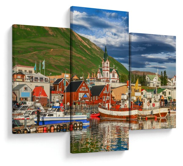 Kép - Húsavík (90x60 cm)