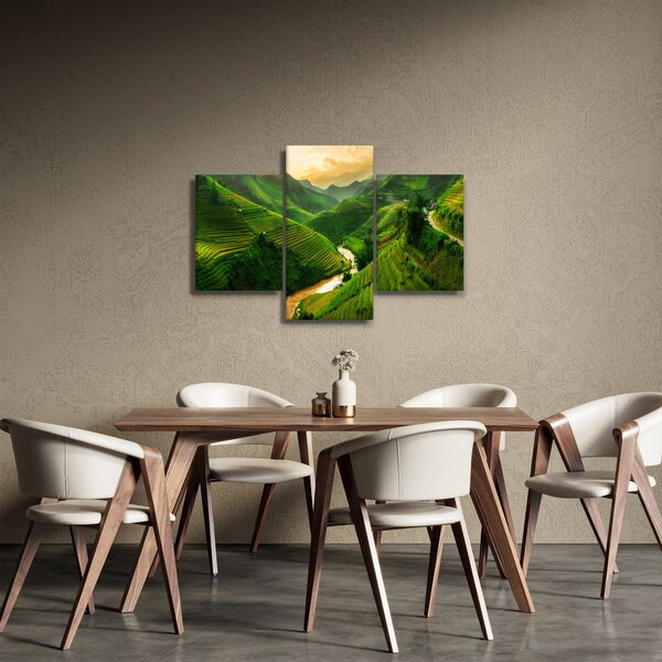 Kép - Mu Cang Chai rizsteraszok (90x60 cm)