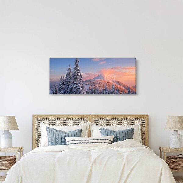 Kép - Téli táj (120x50 cm)