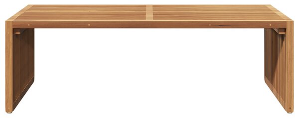 Kerti Oldal Asztal Barna 110 x 55 x 35,5 cm Tömör Teakfa