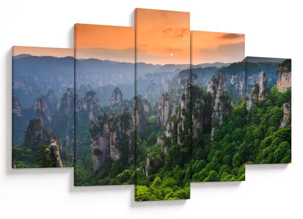 Kép - Zhangjiajie Nemzeti Erdei Park (150x105 cm)