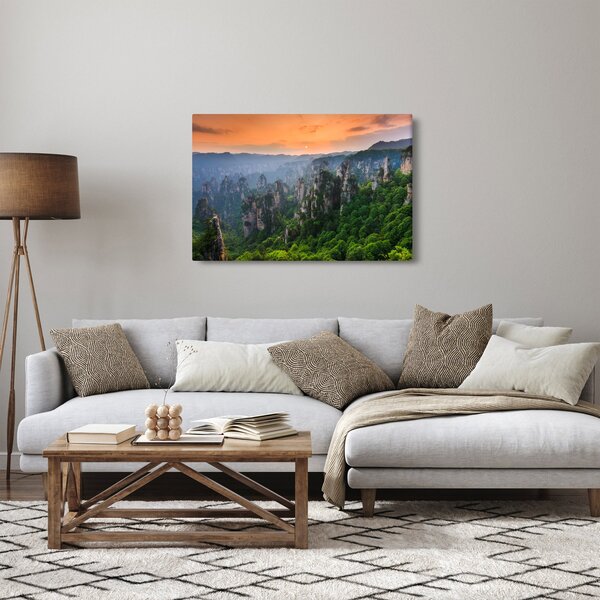 Kép - Zhangjiajie Nemzeti Erdei Park (90x60 cm)