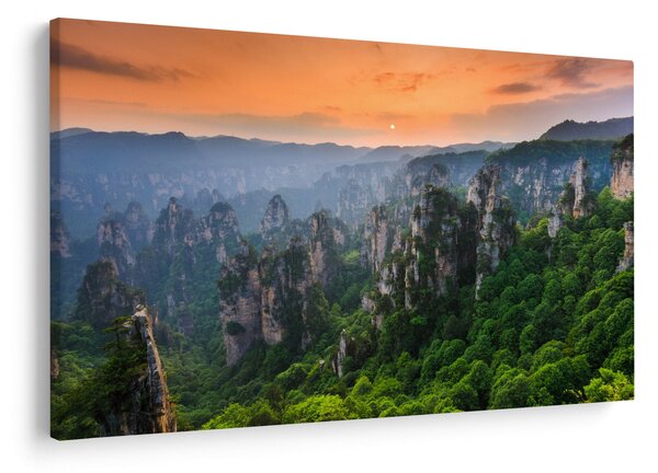 Kép - Zhangjiajie Nemzeti Erdei Park (90x60 cm)