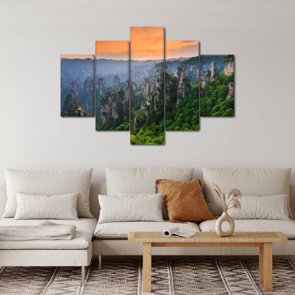 Kép - Zhangjiajie Nemzeti Erdei Park (150x105 cm)