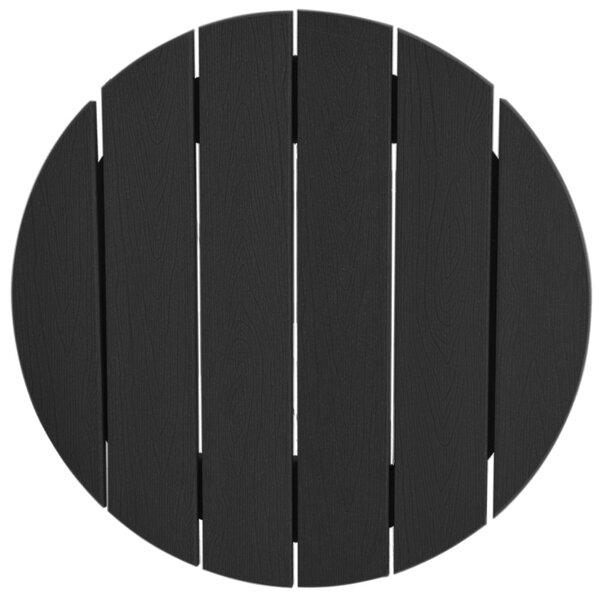 Bárasztal Fekete 55x55x107 cm HDPE