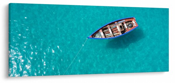 Kép - Hagyományos halászhajó (120x50 cm)