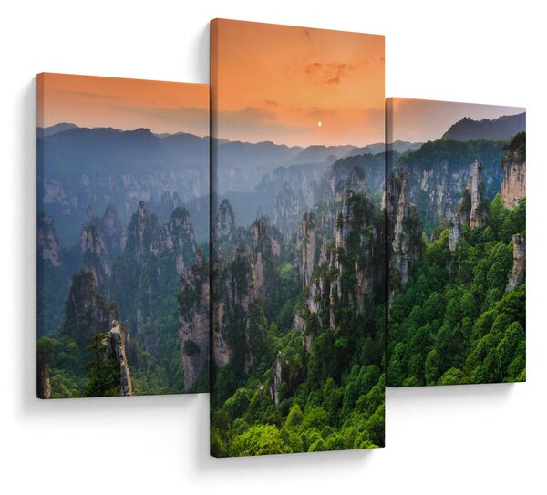 Kép - Zhangjiajie Nemzeti Erdei Park (90x60 cm)