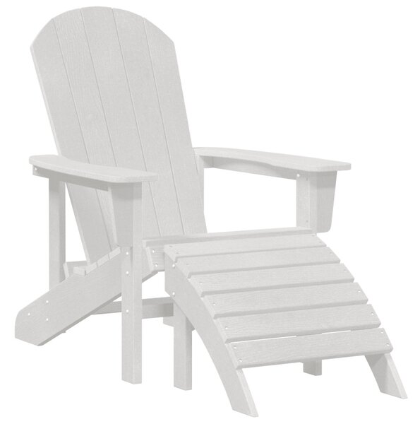 Adirondack szék Fehér 82 x 74 x 92 cm HDPE