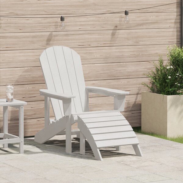 Adirondack szék Fehér 82 x 74 x 92 cm HDPE
