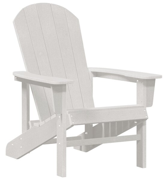 Adirondack szék Fehér 74x82x91 cm HDPE