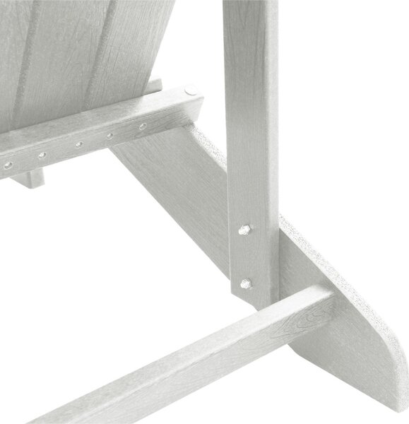 Adirondack szék Fehér 74x82x91 cm HDPE