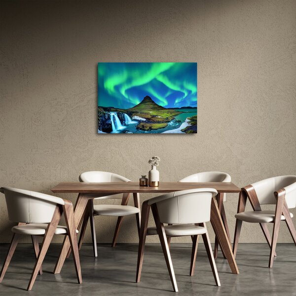 Kép - Kirkjufell, Izland (70x50 cm)