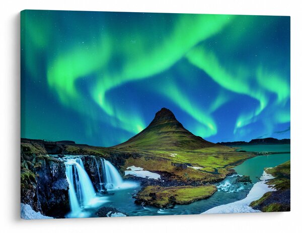 Kép - Kirkjufell, Izland (70x50 cm)