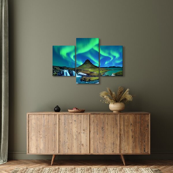Kép - Kirkjufell, Izland (90x60 cm)