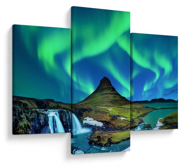 Kép - Kirkjufell, Izland (90x60 cm)