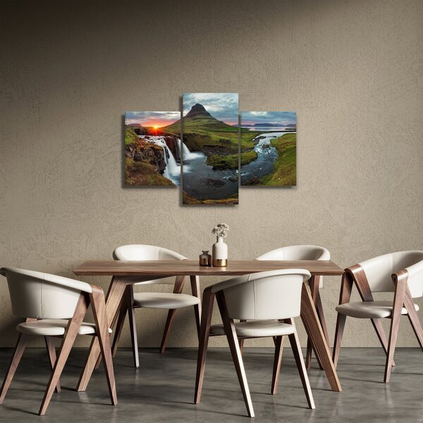 Kép - Kirkjufell naplementében (90x60 cm)