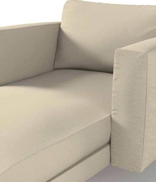 Norsborg sezlong kanapéhoz karfákkal passzoló kanapéhuzat termék színe bézs szövet fonott