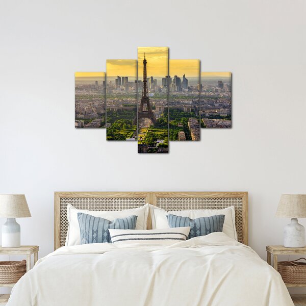 Kép - Párizsi panoráma (150x105 cm)