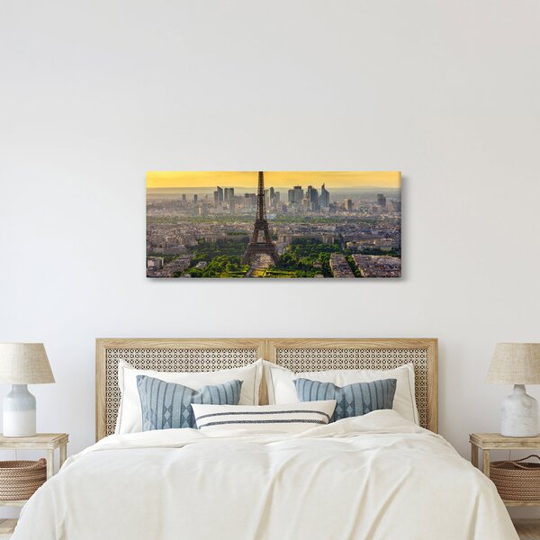 Kép - Párizsi panoráma (120x50 cm)