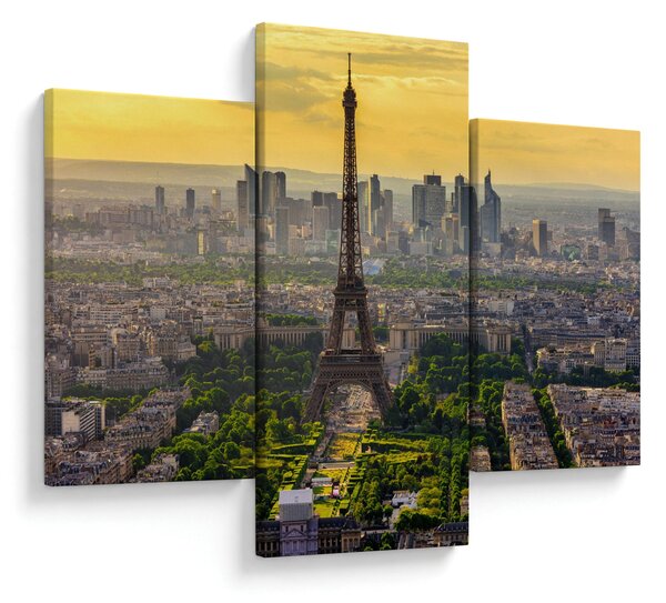 Kép - Párizsi panoráma (90x60 cm)