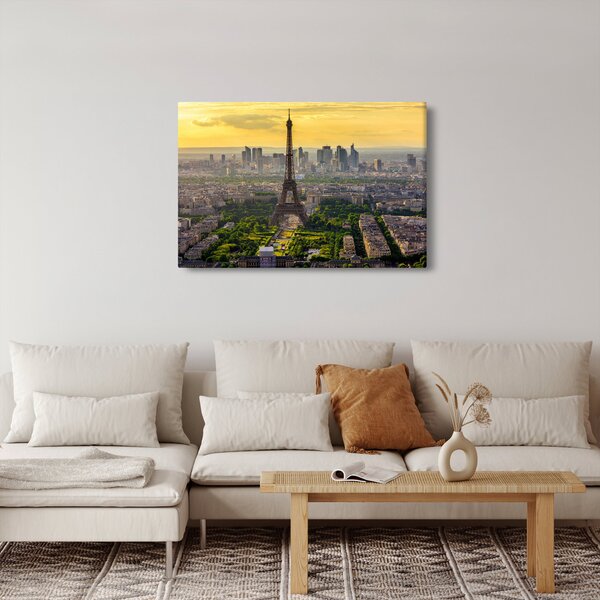 Kép - Párizsi panoráma (90x60 cm)