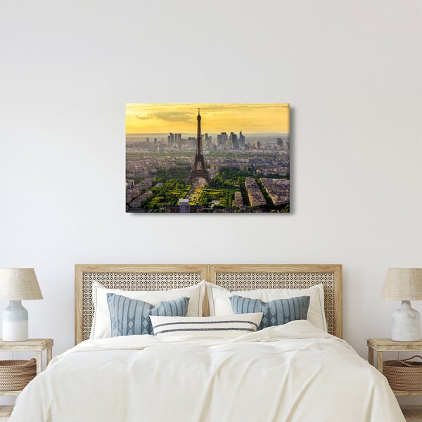 Kép - Párizsi panoráma (90x60 cm)