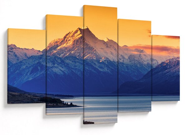 Kép - Pukaki-tó (150x105 cm)