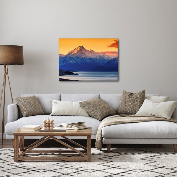Kép - Pukaki-tó (70x50 cm)