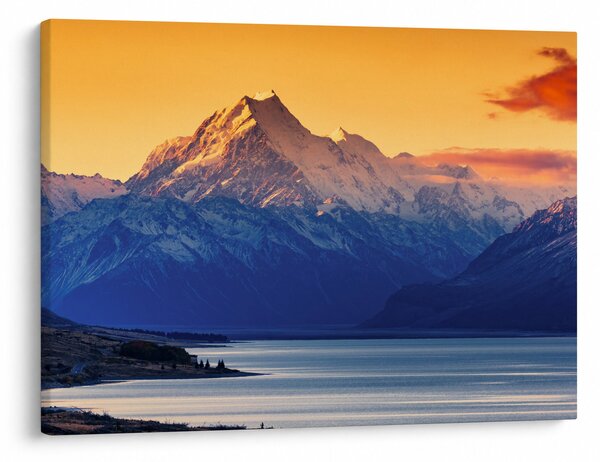 Kép - Pukaki-tó (70x50 cm)