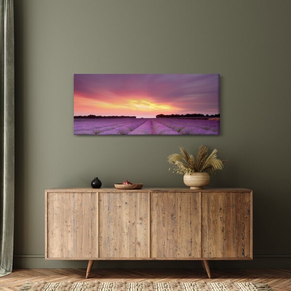 Kép - Levendula mező (120x50 cm)