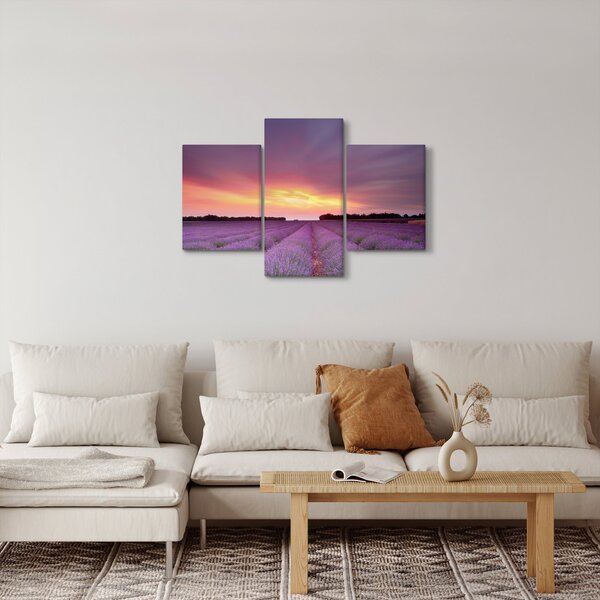 Kép - Levendula mező (90x60 cm)
