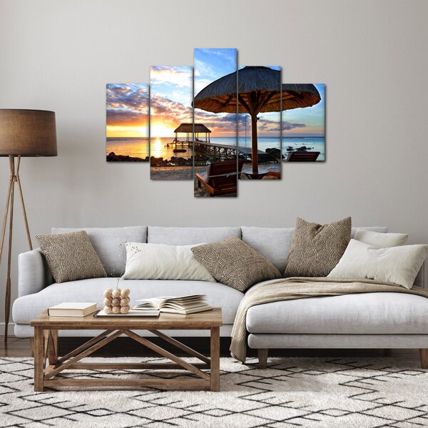 Kép - Naplemente Mauritiuson (150x105 cm)
