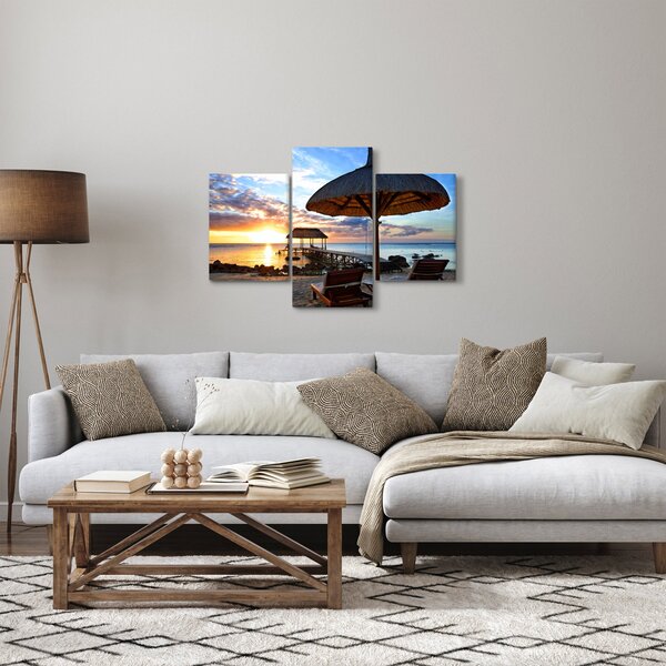 Kép - Naplemente Mauritiuson (90x60 cm)