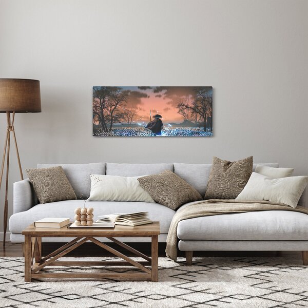 Kép - Egy harcos illusztrációja (120x50 cm)