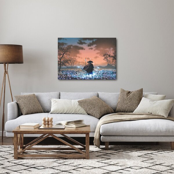 Kép - Egy harcos illusztrációja (70x50 cm)