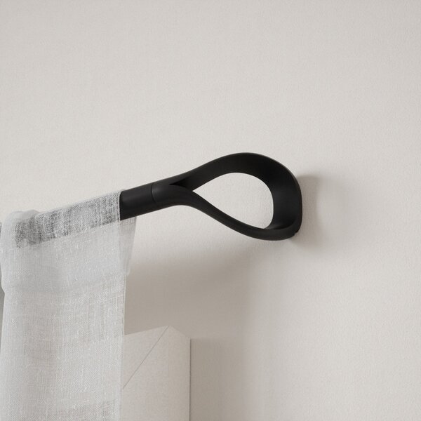 Umbra Loop Teleszkópos Függönykarnis Matt Fekete 107-305 cm