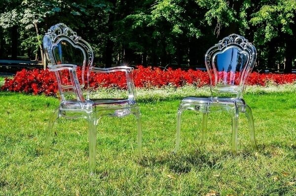 King Home KING Glamour Átlátszó Polikarbonát Szék