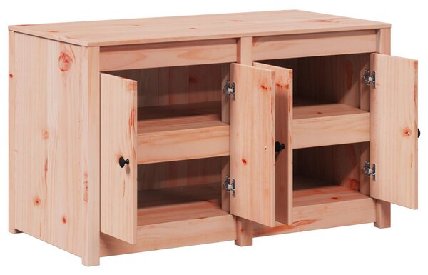 Konyhaszekrény polcokkal MEPPEL Barna Tölgy 106 x 55 x 64 cm