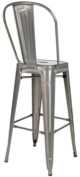 King Home Tower Big Back Fém Bárszék 76