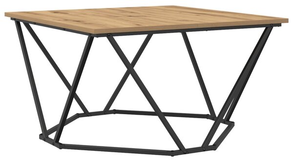 Dohányzóasztal Mesteri tölgy 80x80x45 cm Mérnöki fa