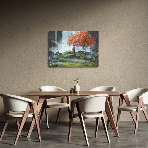 Kép - A kardok kertjének illusztrációja (70x50 cm)