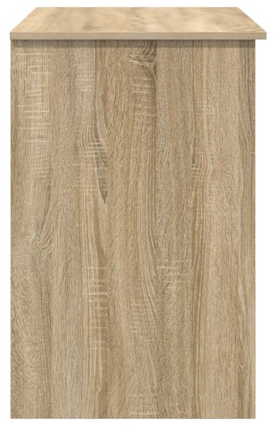 Íróasztal tárolóval Sonoma tölgy 90x49.5x75 cm módosított fa