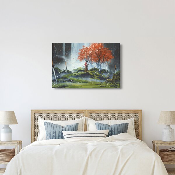 Kép - A kardok kertjének illusztrációja (90x60 cm)