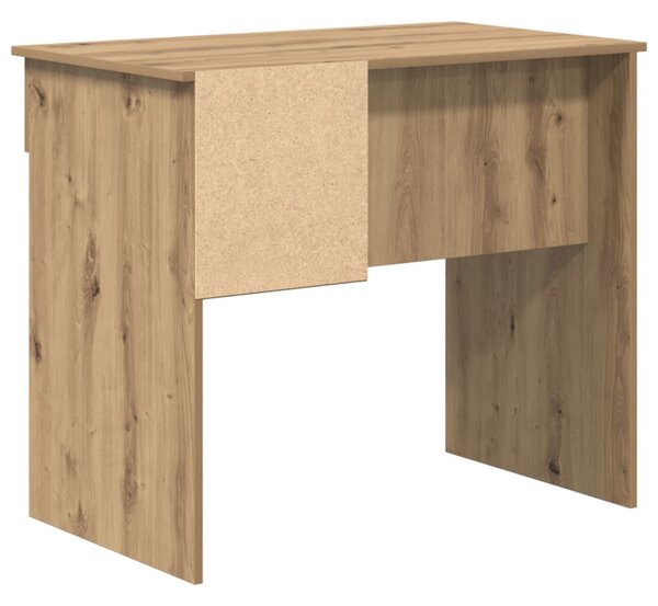 Íróasztal tárolóval Mesteri tölgy 90x49.5x75 cm Szerelt fa