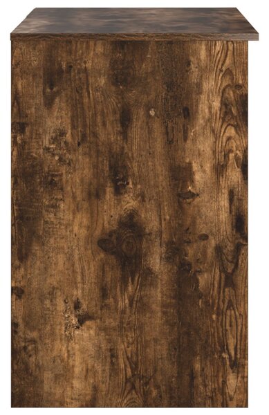 Tárolós asztal Füstölt tölgy 90x49.5x75 cm Mérnöki fa