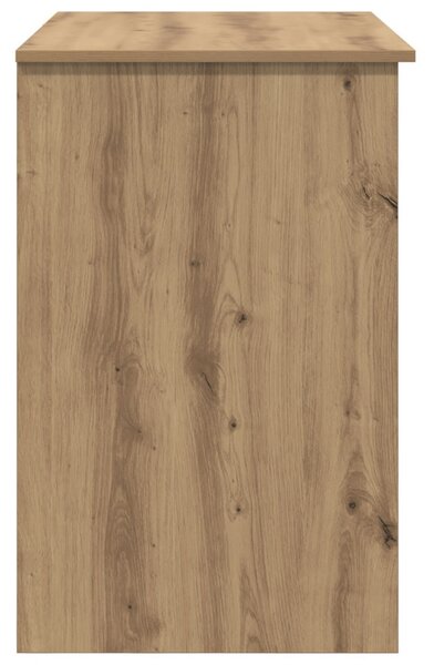 Íróasztal tárolóval Mesteri tölgy 90x49.5x75 cm Szerelt fa