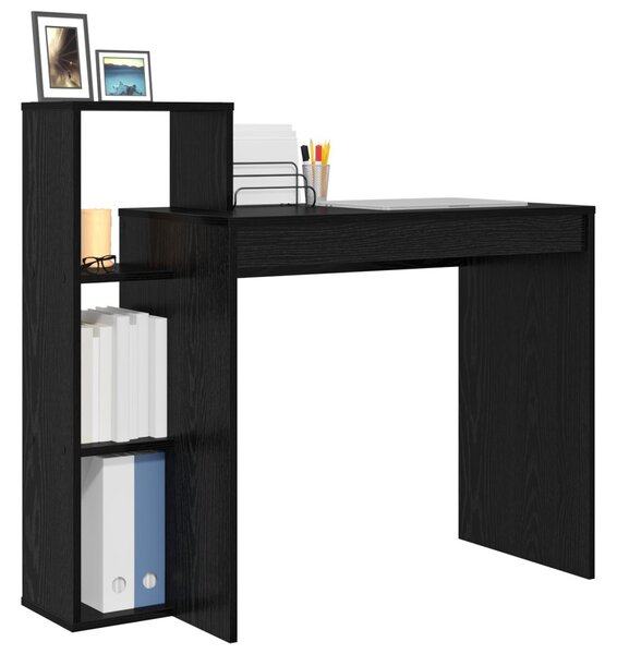 Asztal Fekete tölgy Szerelt Fa 100 x 40 x 90 cm